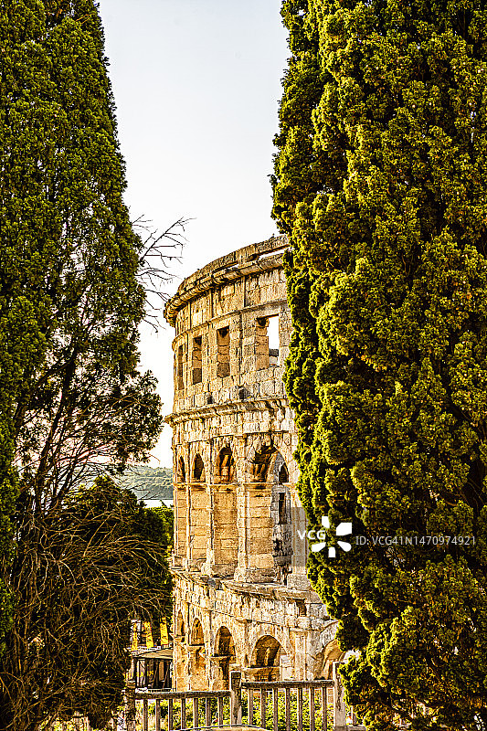 罗马圆形剧场：普拉竞技场风光图片素材