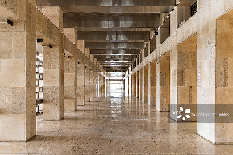 伊斯蒂克拉尔清真寺，雅加达，印度尼西亚图片素材