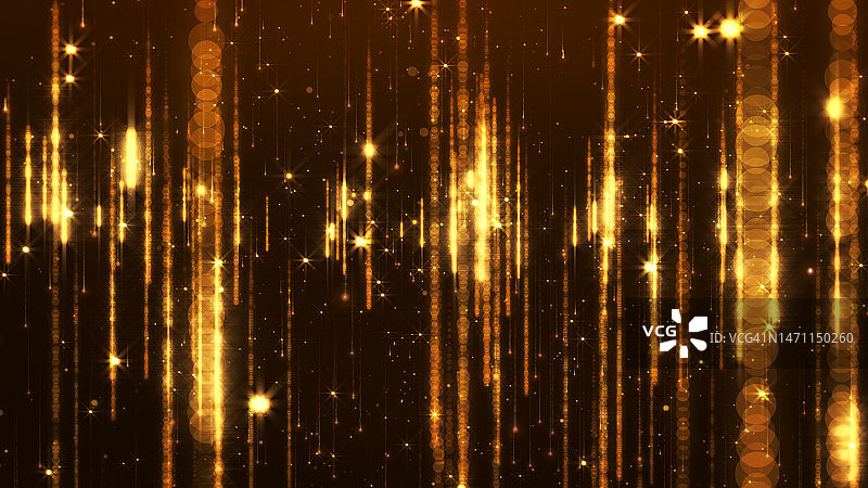 闪耀金色火花图片素材