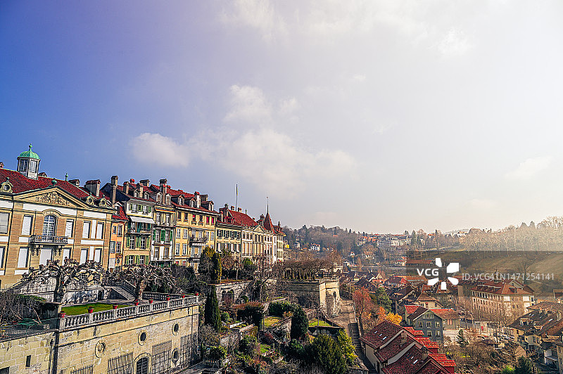 伯尔尼全景图片素材