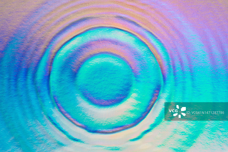 全息背景上的水波纹图片素材