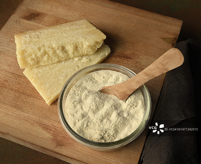 帕尔马干酪碎图片素材