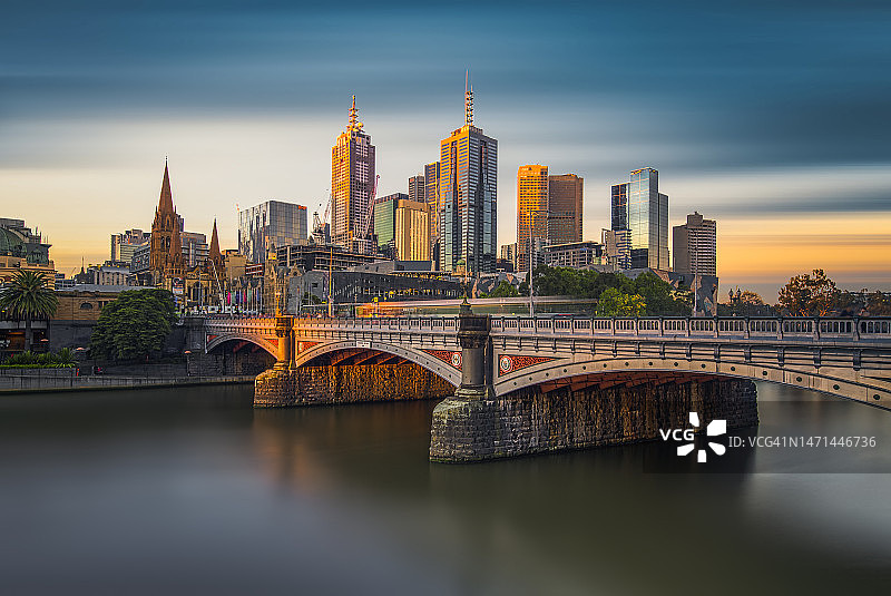 墨尔本城市景观图片素材