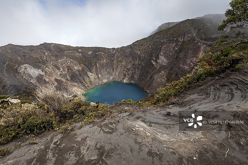 哥斯达黎加伊拉苏火山图片素材