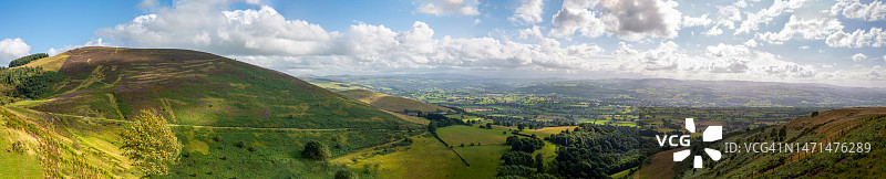 芬利山和克卢伊德河谷图片素材