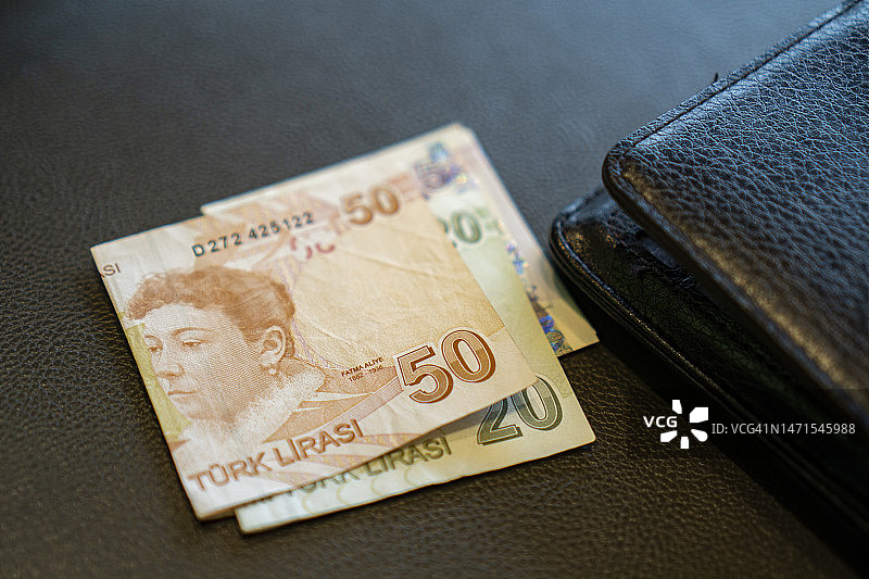 土耳其里拉图片素材