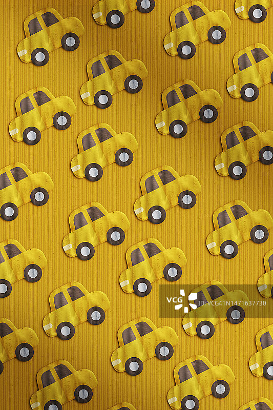 汽车图案无缝设计图片素材