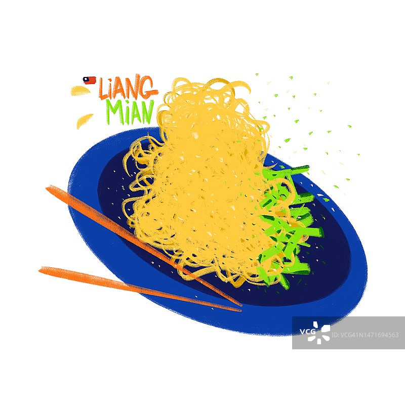 中国台湾凉面图片素材