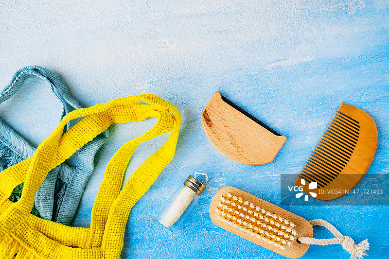 网袋和护理配件图片素材