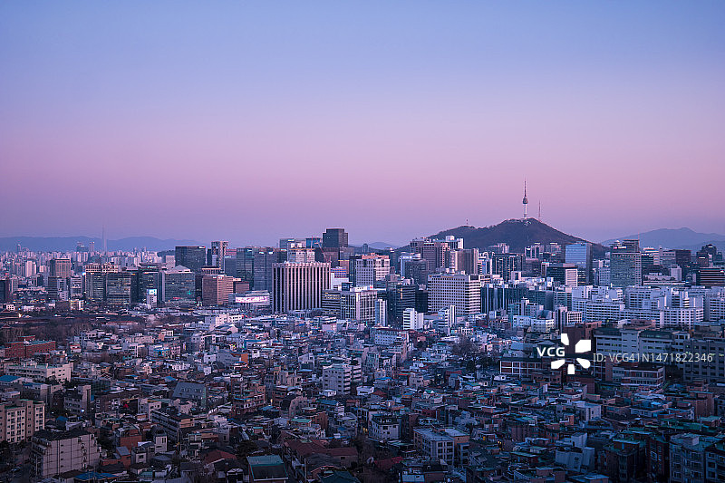 城市远景图片素材