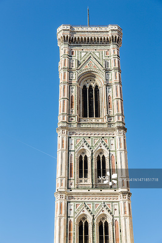 佛罗伦萨大教堂的乔托钟楼图片素材