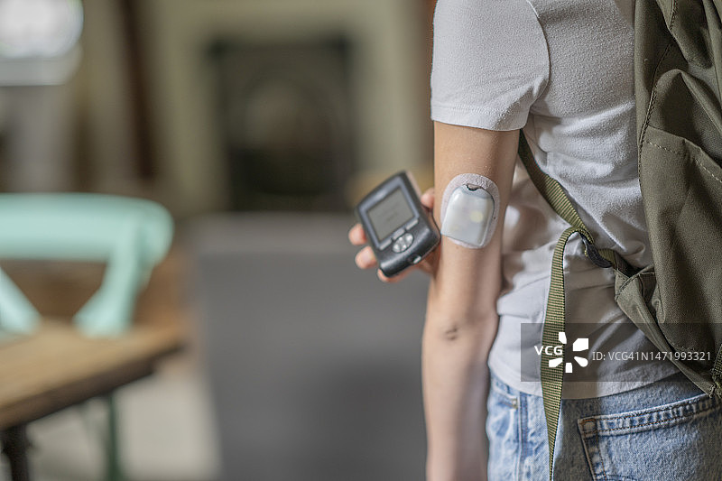 糖尿病扫描图片素材