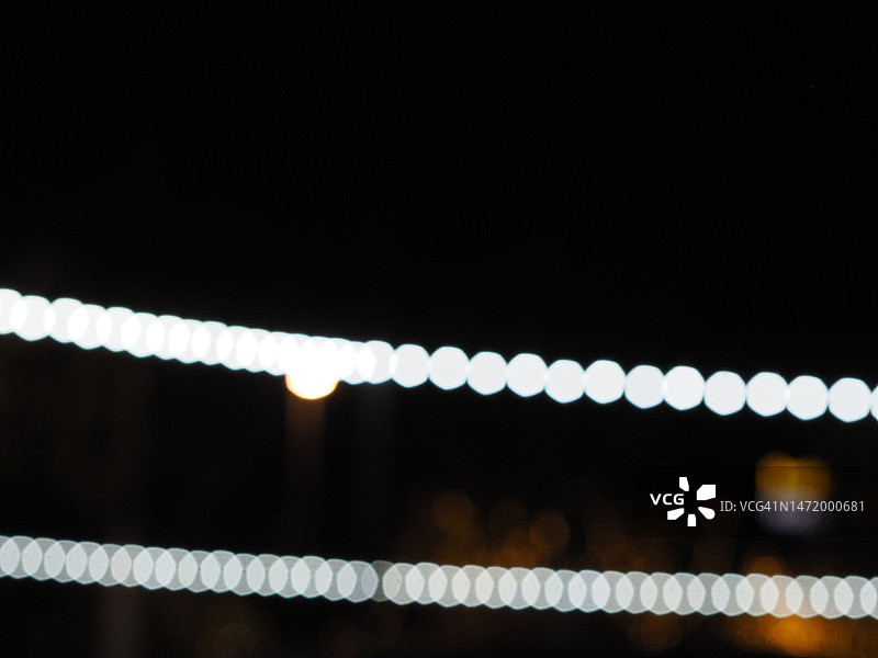 灯泡照片的明亮灯光散景图片素材