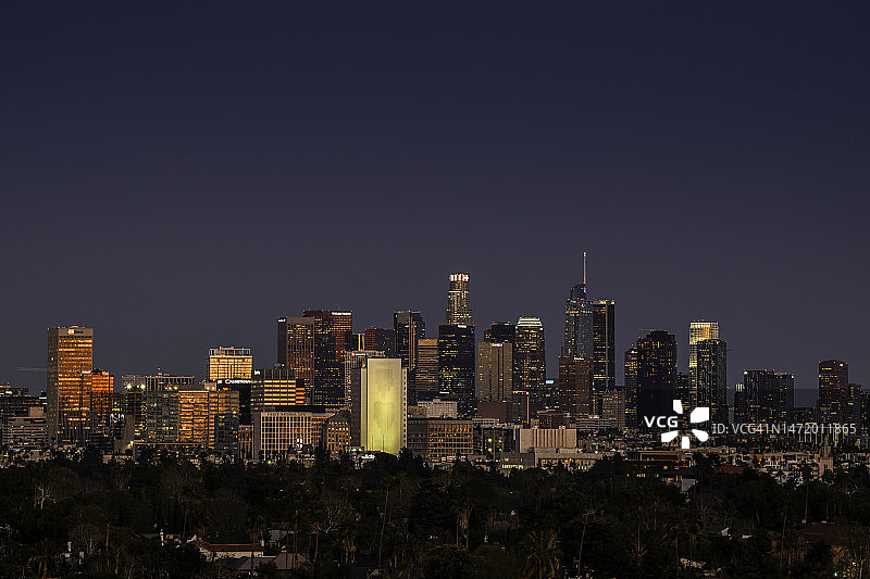 洛杉矶市区图片素材