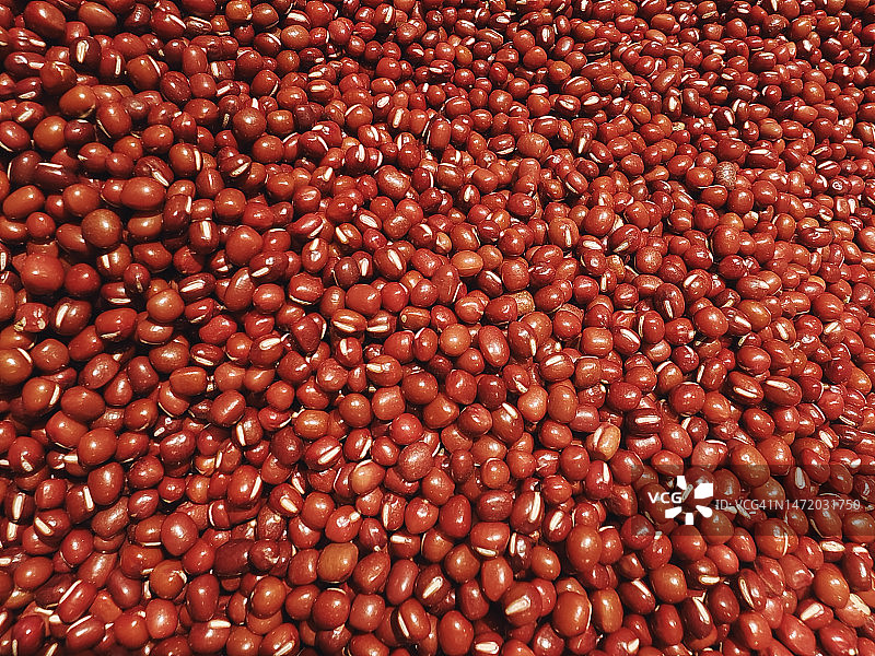 红豆背景特写图片素材