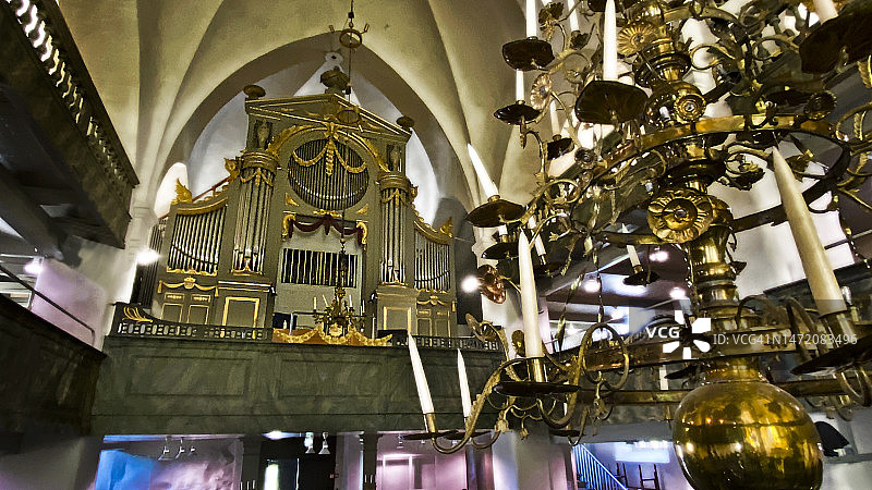 芬兰波尔沃大教堂管风琴图片素材