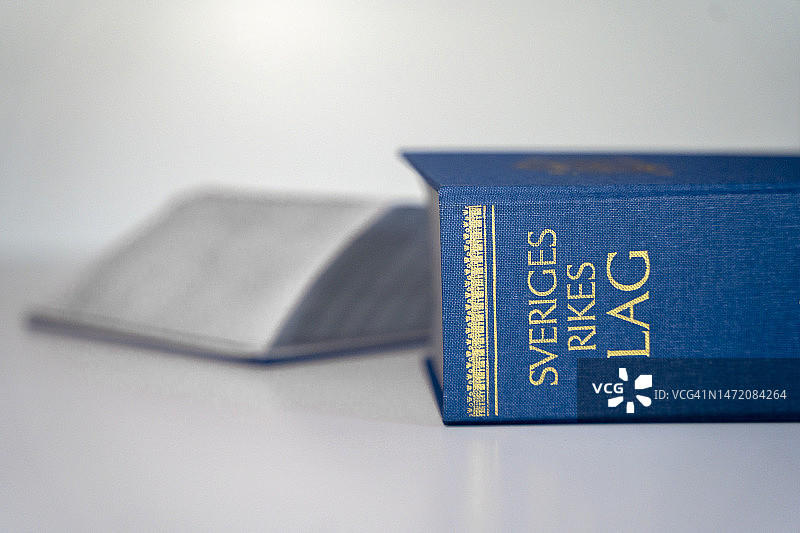 瑞典法律书籍图片素材