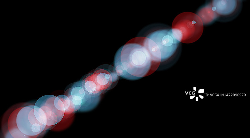 抽象圆形灯光图片素材