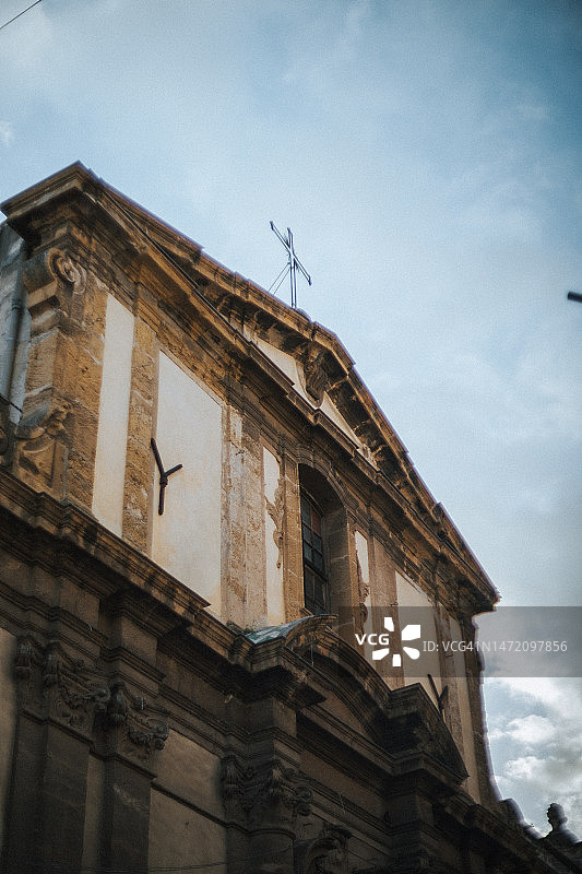 巴勒莫老教堂图片素材