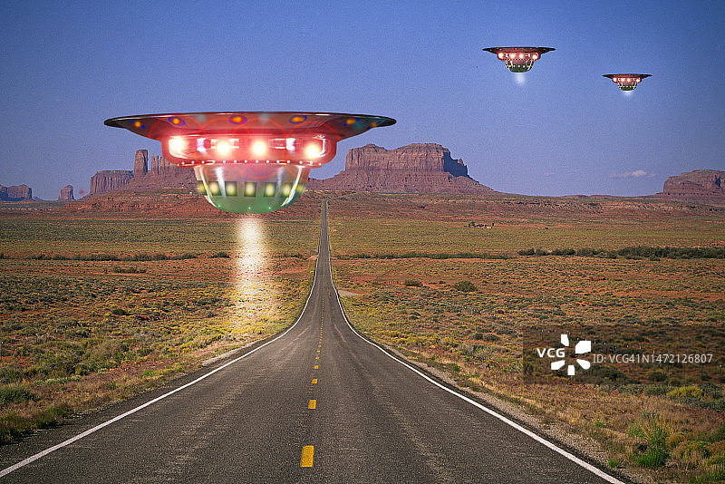 亚利桑那州的不明飞行物图片素材
