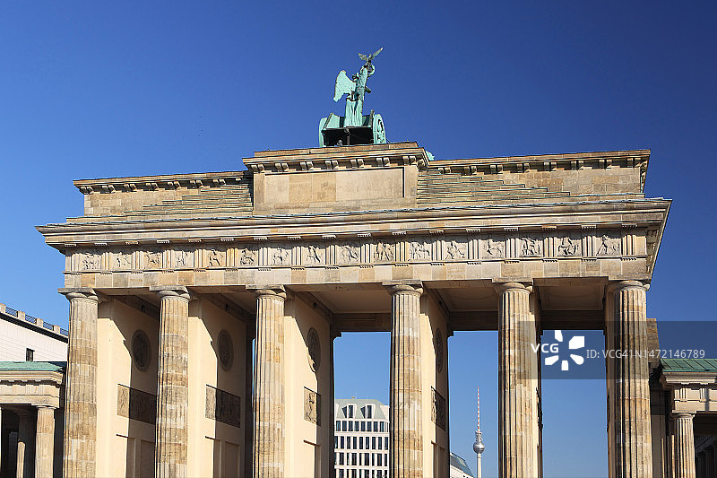 德国柏林勃兰登堡门图片素材