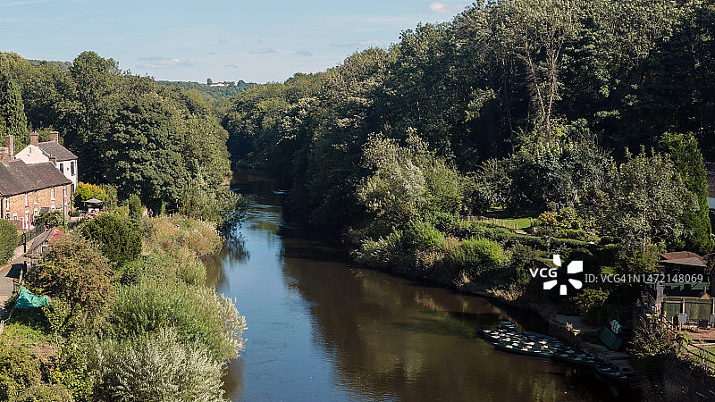 什罗普郡铁桥，英格兰，英国图片素材