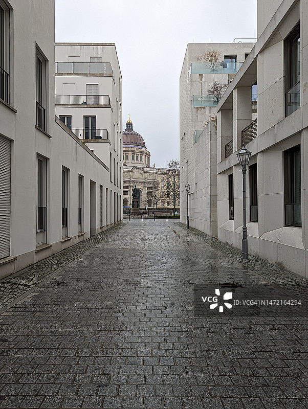德国柏林Prinzengasse（王子巷）的景色图片素材