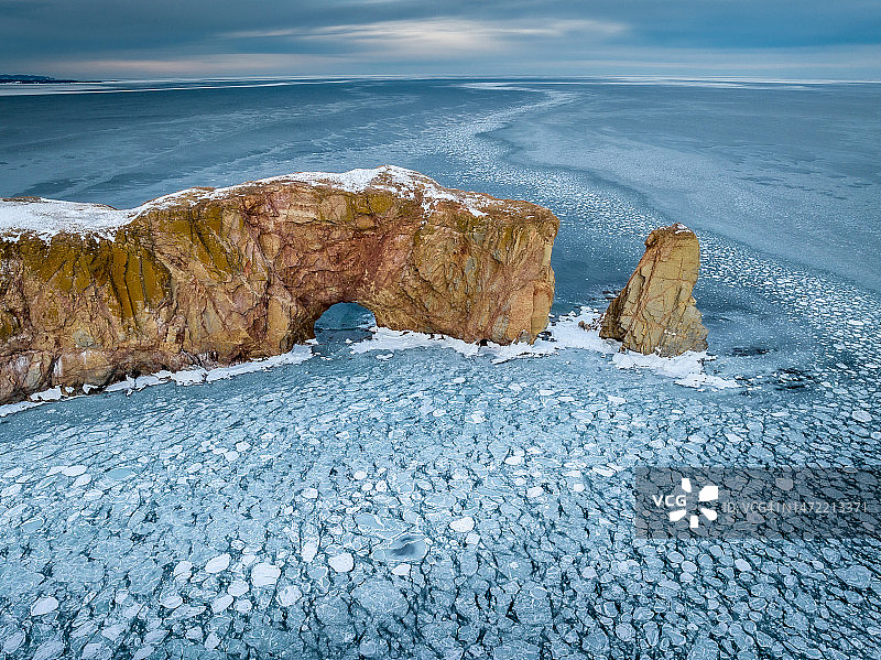 加斯佩半岛珀斯岩图片素材