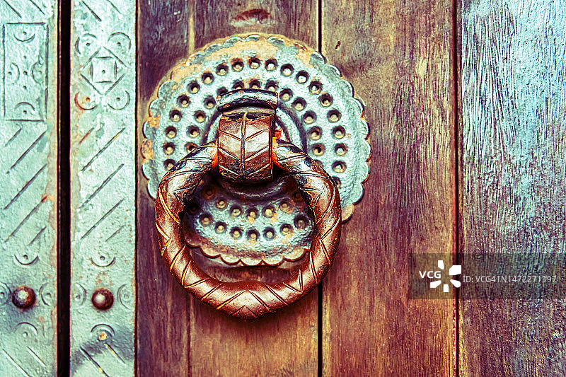 古典门把手图片素材