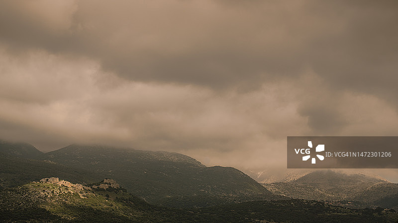 尼姆罗德城堡戈兰高地图片素材