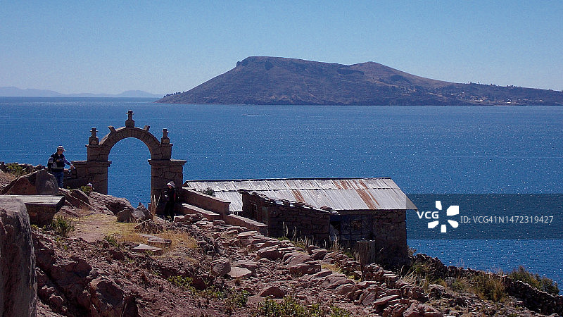 塔基里岛上的门廊图片素材