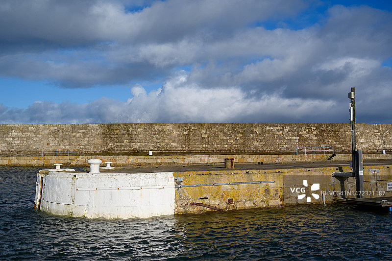 洛西茅斯码头图片素材