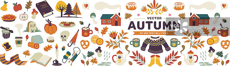 矢量秋季合集图片素材
