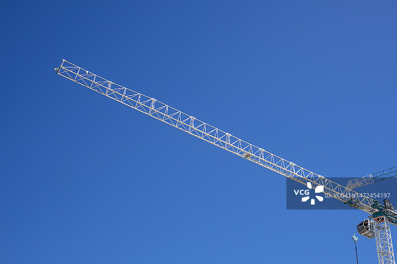 建筑起重机图片素材