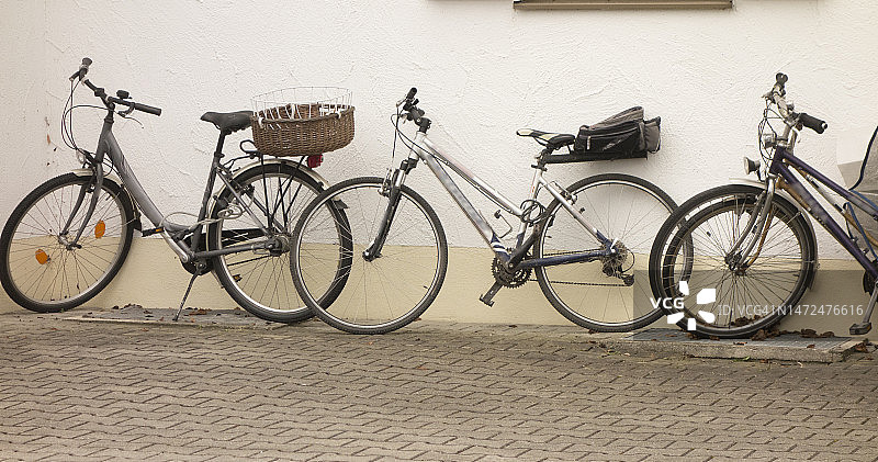 自行车停车位图片素材