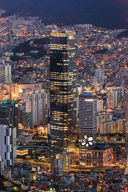 釜山荒岭山图片素材