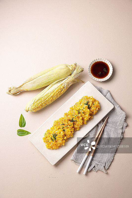 玉米煎饼图片素材