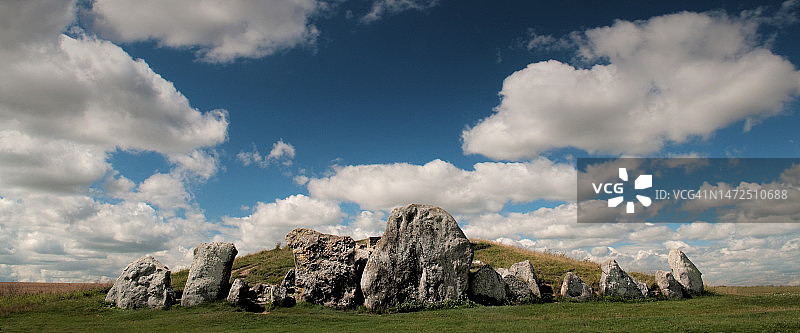 西肯尼特长冢图片素材