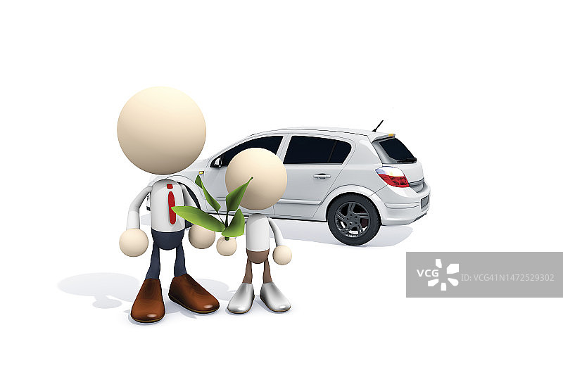 3D角色对象插图图片素材