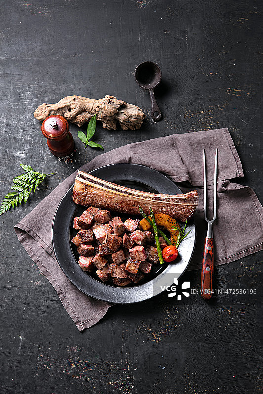 牛肋骨图片素材