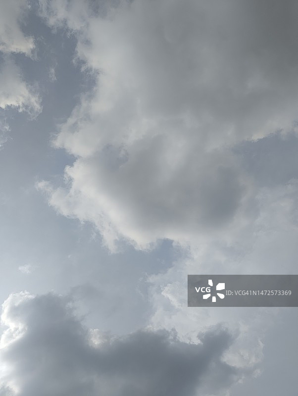 印度尼西亚天空云朵的低角度视图图片素材