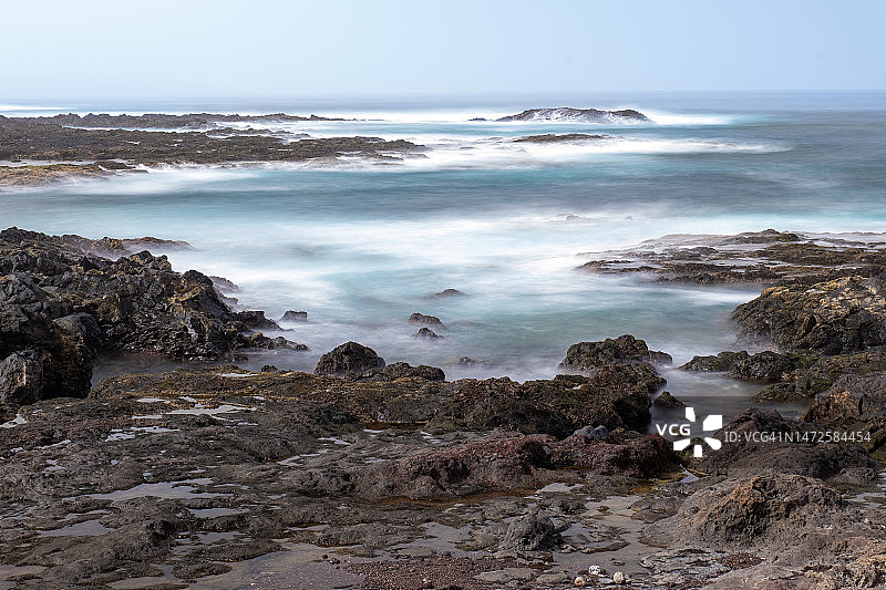 西班牙圣克鲁斯-德特内里费省特内里费岛海景风光图片素材