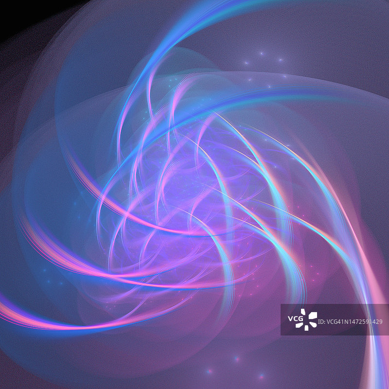 基本粒子轨迹概念图图片素材