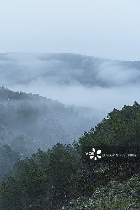 西班牙瓜达拉哈拉山脉风光图片素材