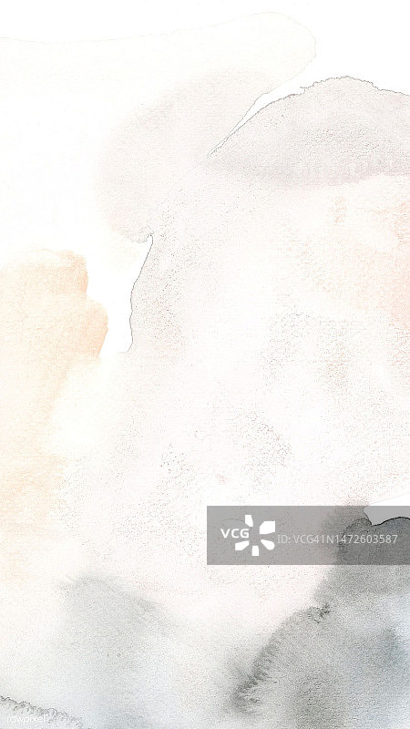 抽象黑棕色水彩污渍插画图片素材