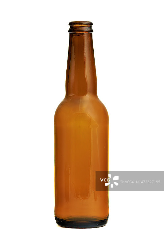 西班牙白色背景下的瓶子特写图片素材