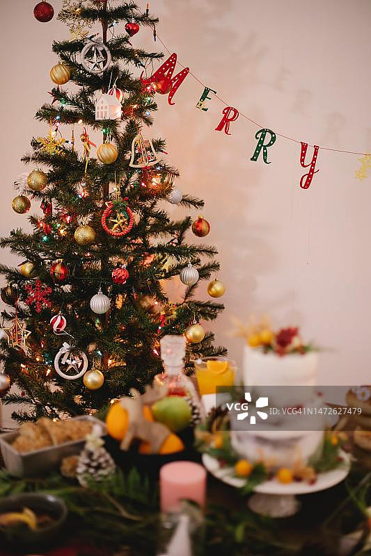 圣诞快乐，新年快乐，印度尼西亚图片素材