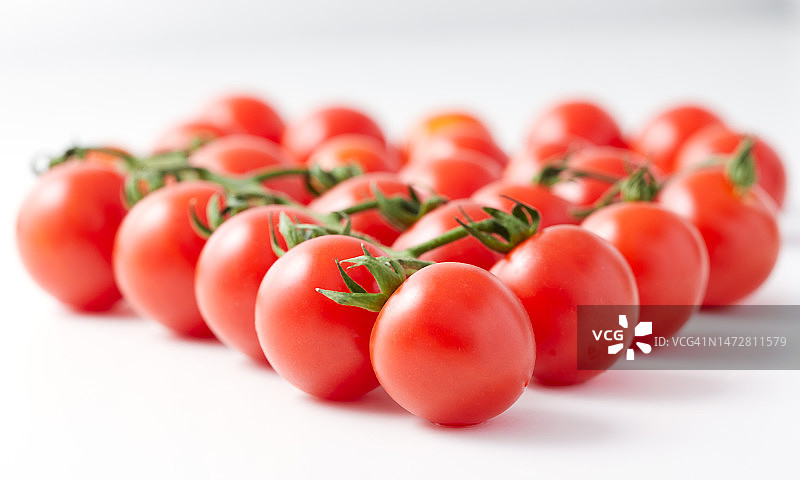 樱桃番茄特写图片素材