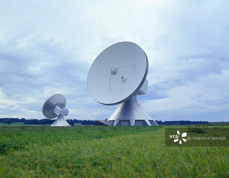 无线电测量技术与雷达天线图片素材