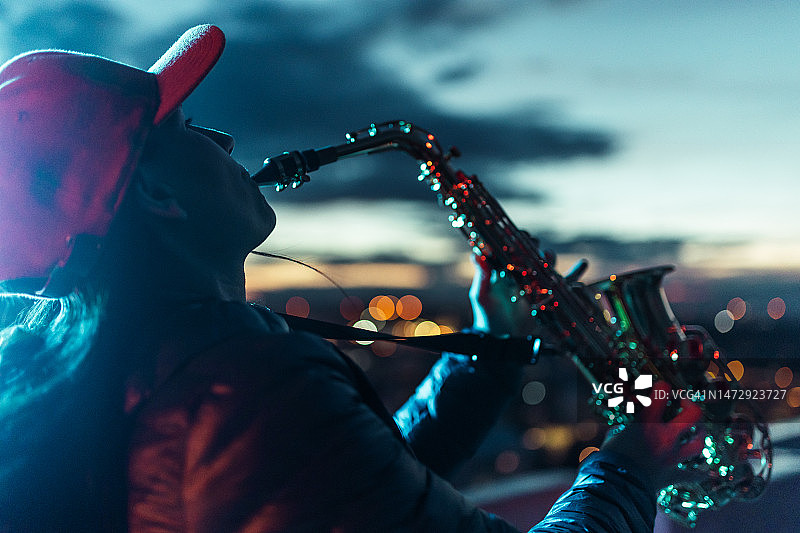 在露天表演图片素材